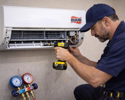 Tech- landscape mini split